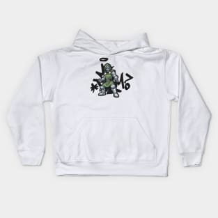 MF DOOM Mask and Logo Kids Hoodie